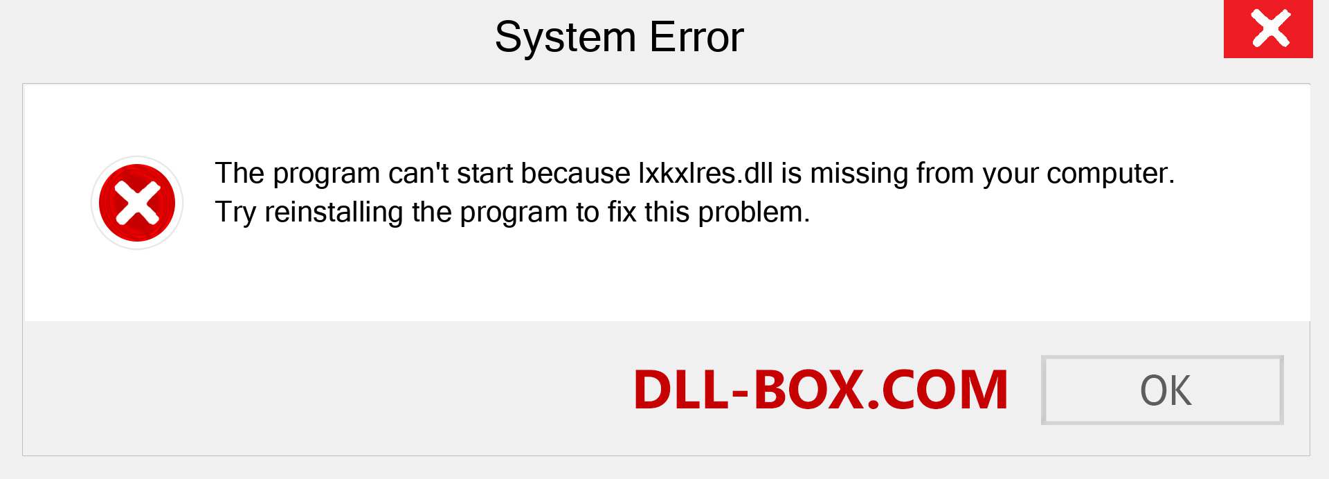  lxkxlres.dll file is missing?. Download for Windows 7, 8, 10 - Fix  lxkxlres dll Missing Error on Windows, photos, images